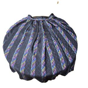 VTG 90s Raffinati Pleated Wool Skirt Geometric Midi Academia Preppy Librarian